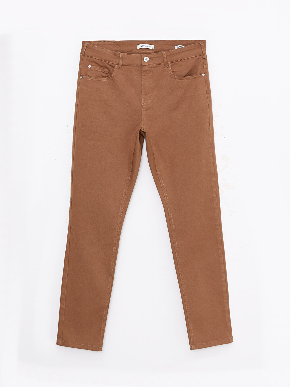 LCW Vision Açık Vizon Slim Fit Gabardin Erkek Pantolon - 5