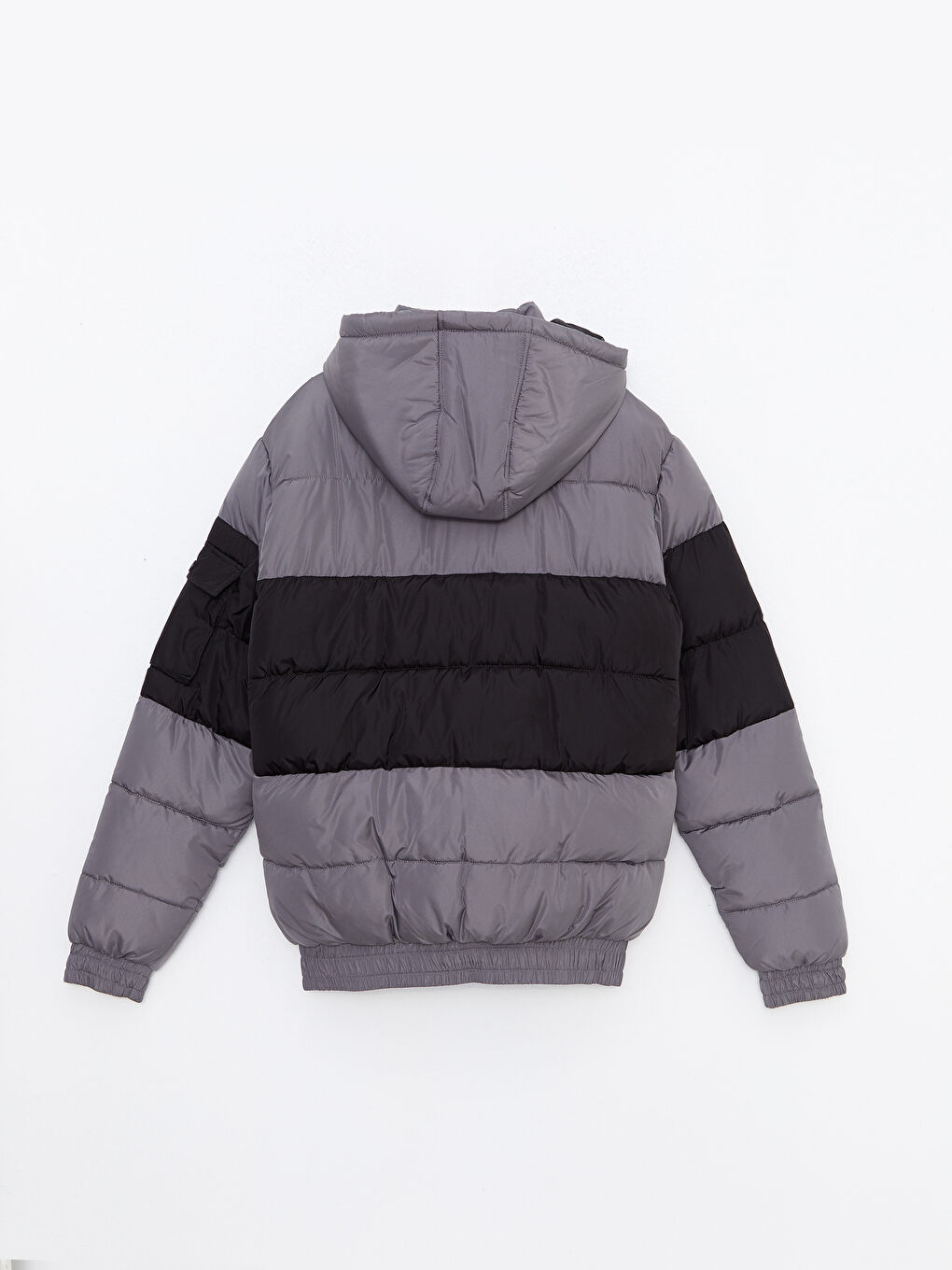 LCW Casual Regular Fit Steppmantel für Herren mit Kapuze -W2BG03Z8-EPE