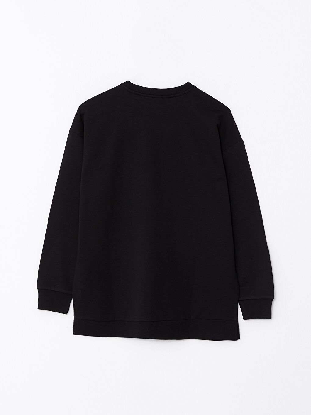 Crew Neck Printed Long Sleeve Women's Sweatshirt-6
