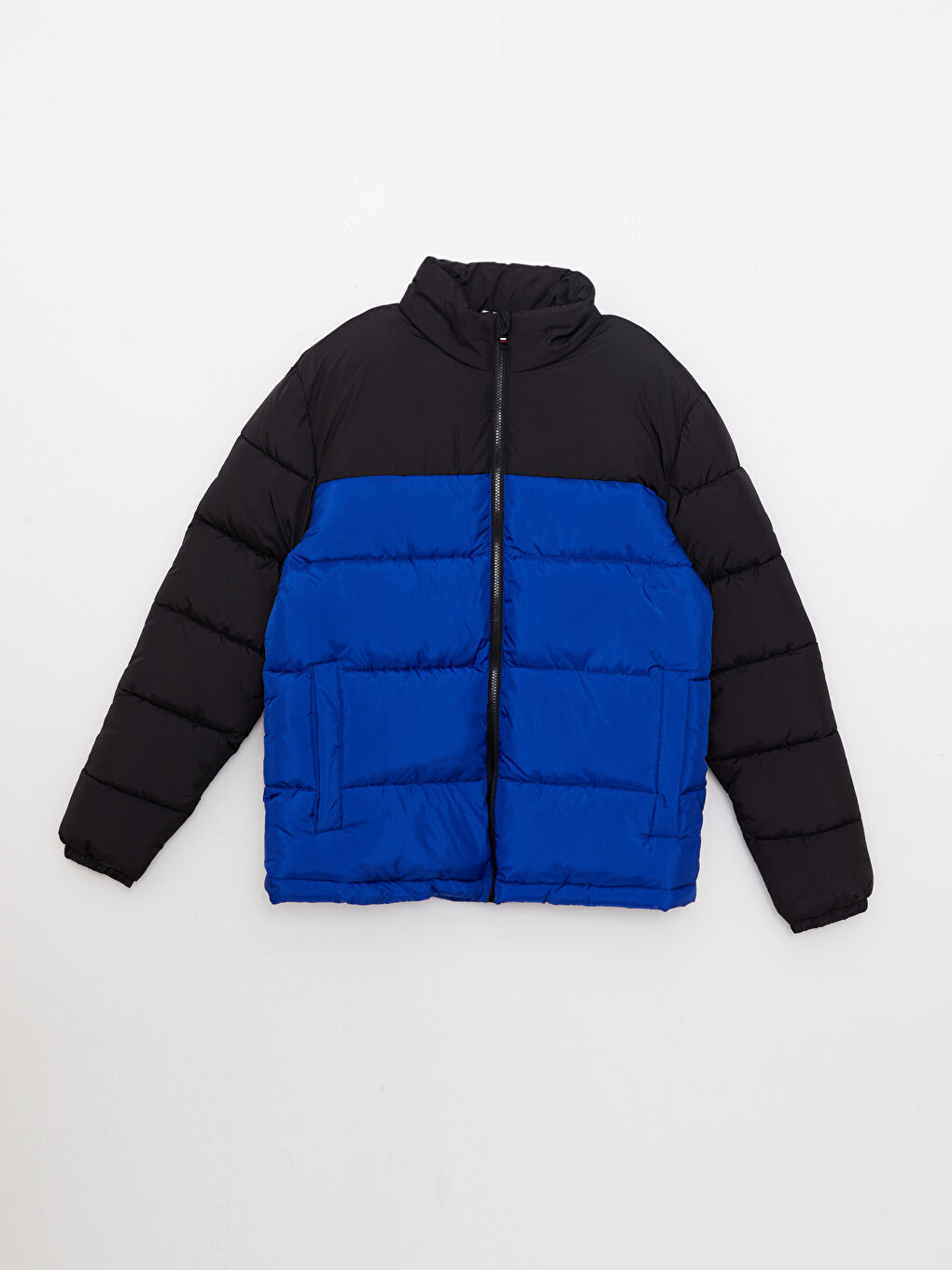 Standard Fit Funnel Neck Men's Puffer Coat-6