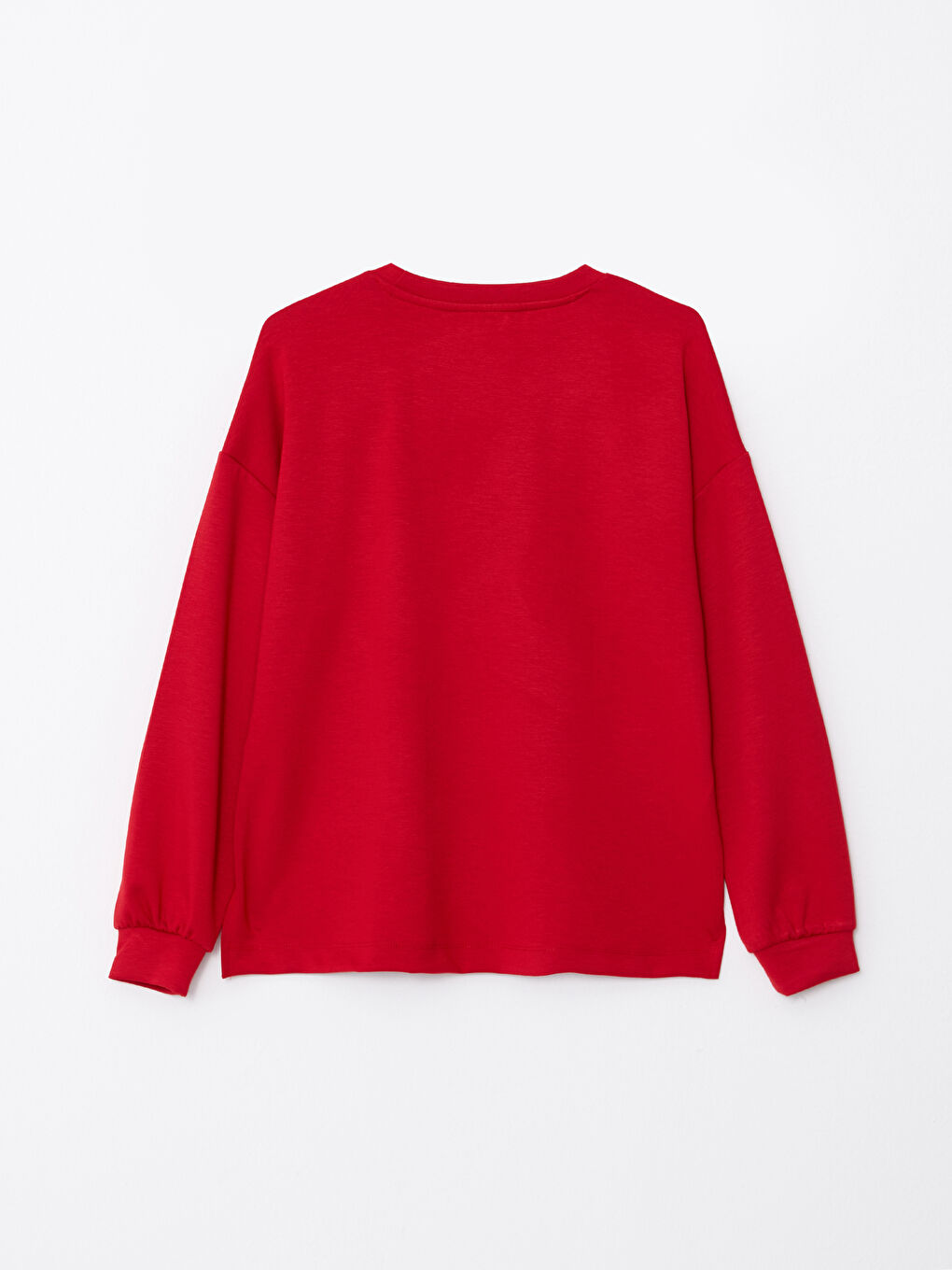 LC Waikiki Crew Neck Plain Long Sleeve Women's Sweatshirt -W2BG27Z8-HKD