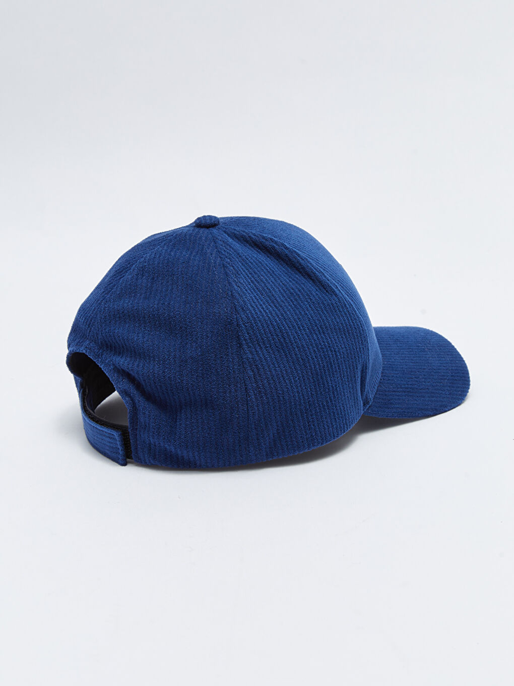 Lacivert Nakışlı Erkek Kadife Kep Şapka-3