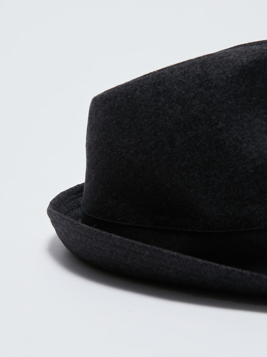 Antrasit Kaşe Erkek Fötr Şapka-3