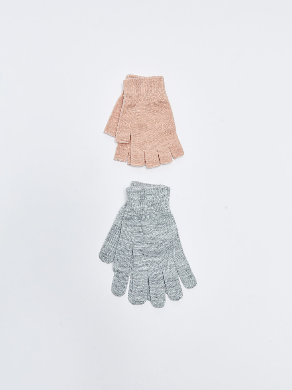 قفازات سادة للسيدات - عبوة 2