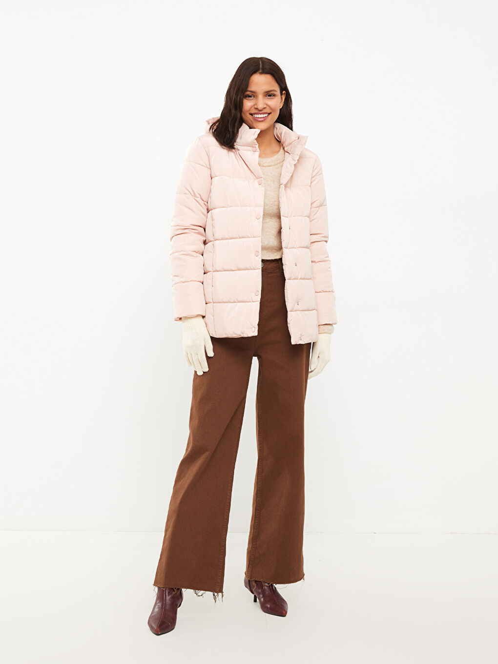 قفازات للسيدات بأصابع مستقيمة-1