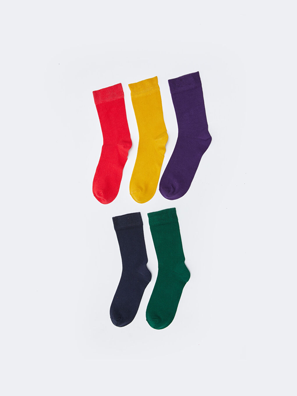 جوارب الكاحل للرجال - عبوة ٥ قطع-1