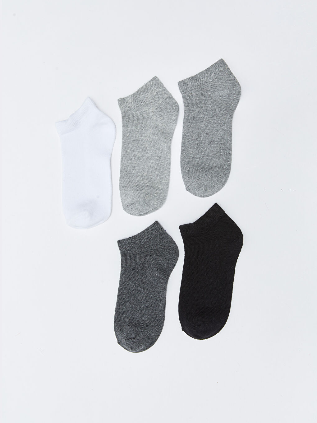 LCW Kids Basic Boys' Trainer Socks 5 Pack -W2BH76Z4-K00