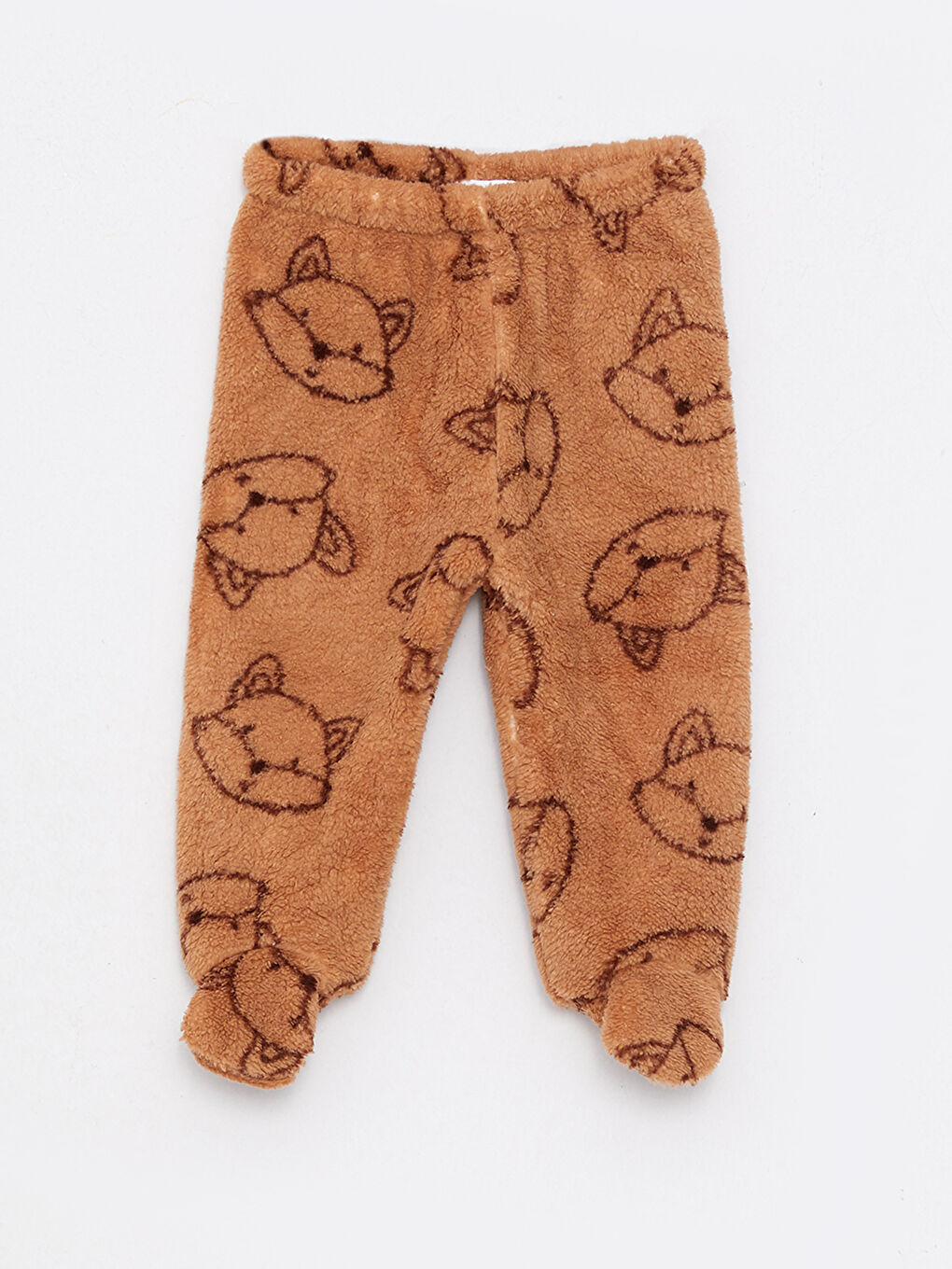 Set Trening din Pluș pentru Bebeluși Unisex cu Glugă, Mânecă Lungă, Imprimat, Set de 2-2