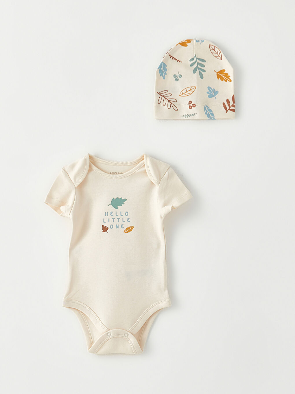 Crew Neck Printed Cotton Baby Boy 3-Pack Set-1