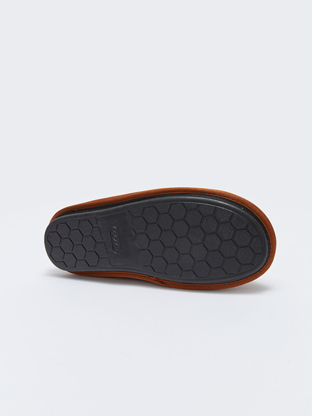 Kahverengi Düz Önü Kapalı Erkek Ev Terliği-3