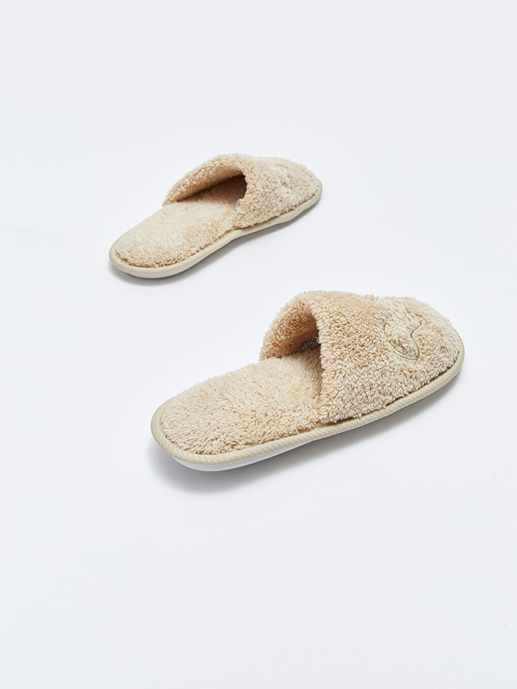 LCW STEPS Embroidered Women's Home Slippers -W2BI34Z8-CR8
