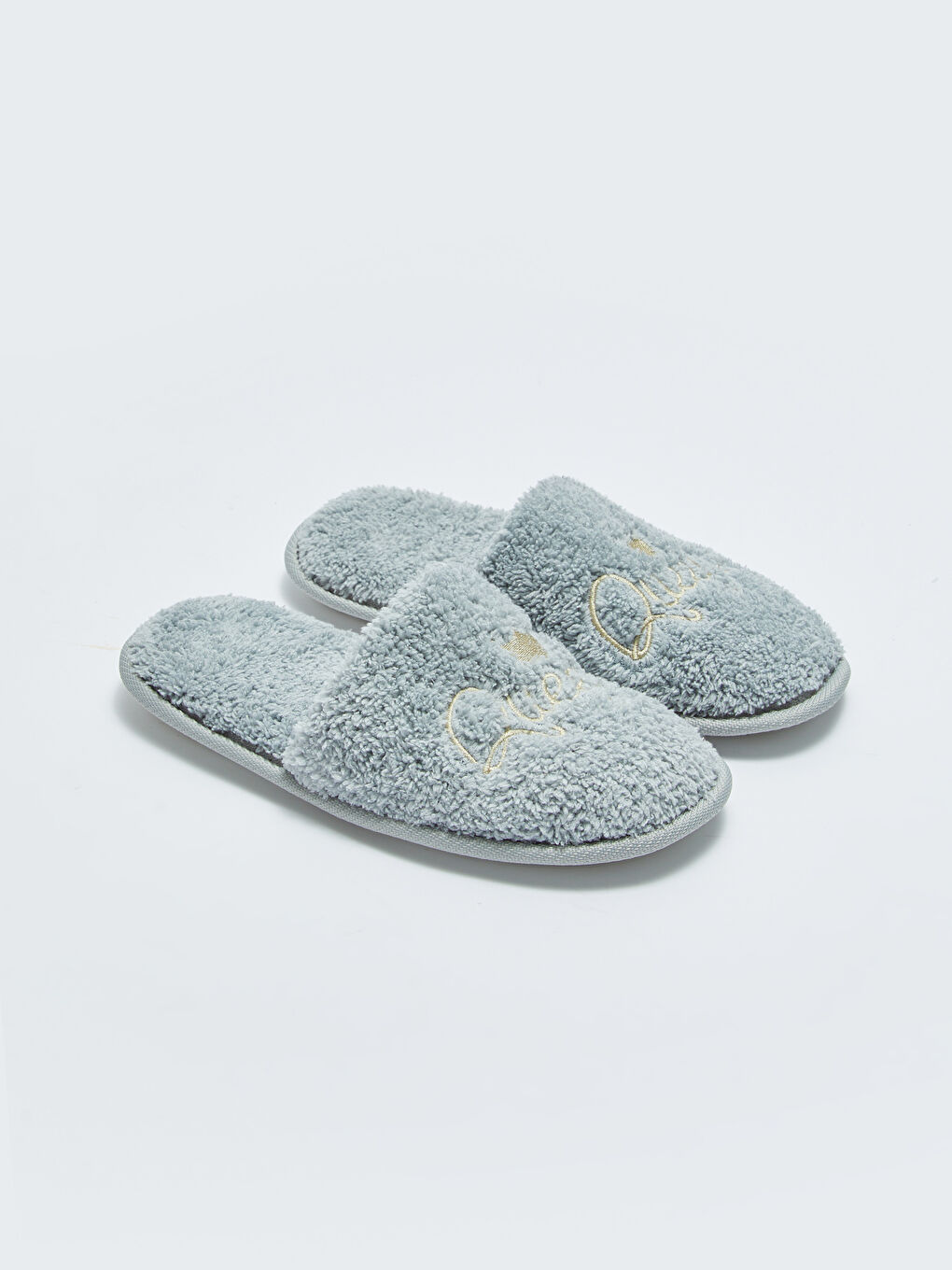Embroidered Women's Home Slippers