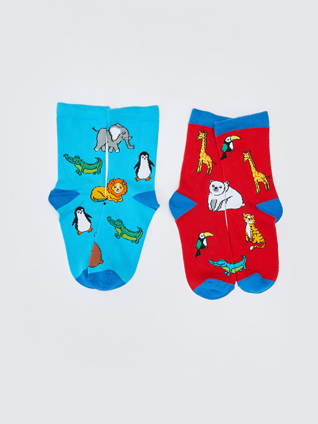 Patterned Boys' Ankle Socks 5 Pack-1