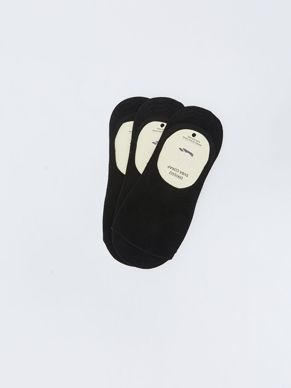 LCW ACCESSORIES Siyah Erkek Bambu Babet Çorap 3'lü