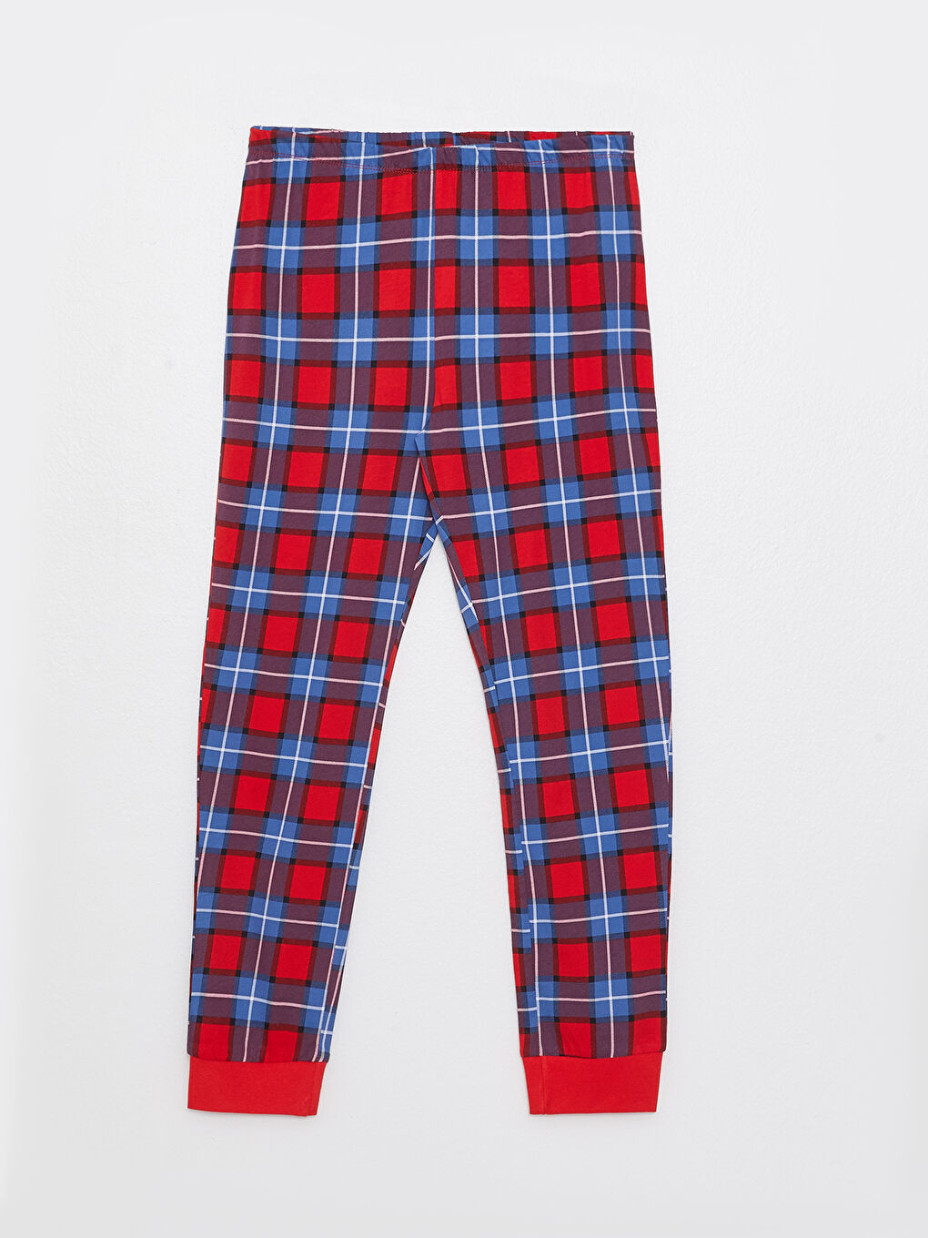 LCW Young Elasticated Waist Plaid Women's Jogger Pyjama Bottoms -W2BI78Z8-LPA