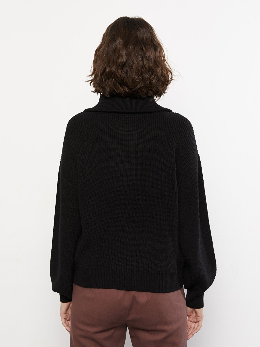 LCW Vision Polo Neck Women's Knitwear Sweater -W2BJ22Z8-RQN