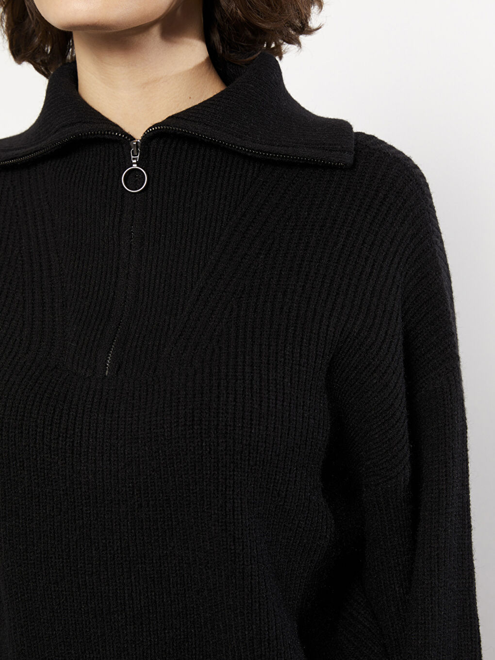 LCW Vision Polo Neck Women's Knitwear Sweater -W2BJ22Z8-RQN