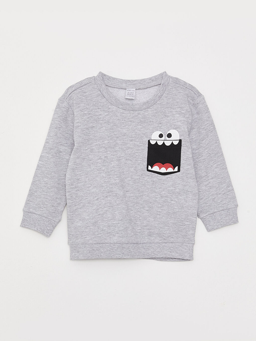 LCW baby H12 Rundhalsausschnitt Bedruckt Langarm Baby Jungen Sweatshirt -W2BJ95Z1-D5P