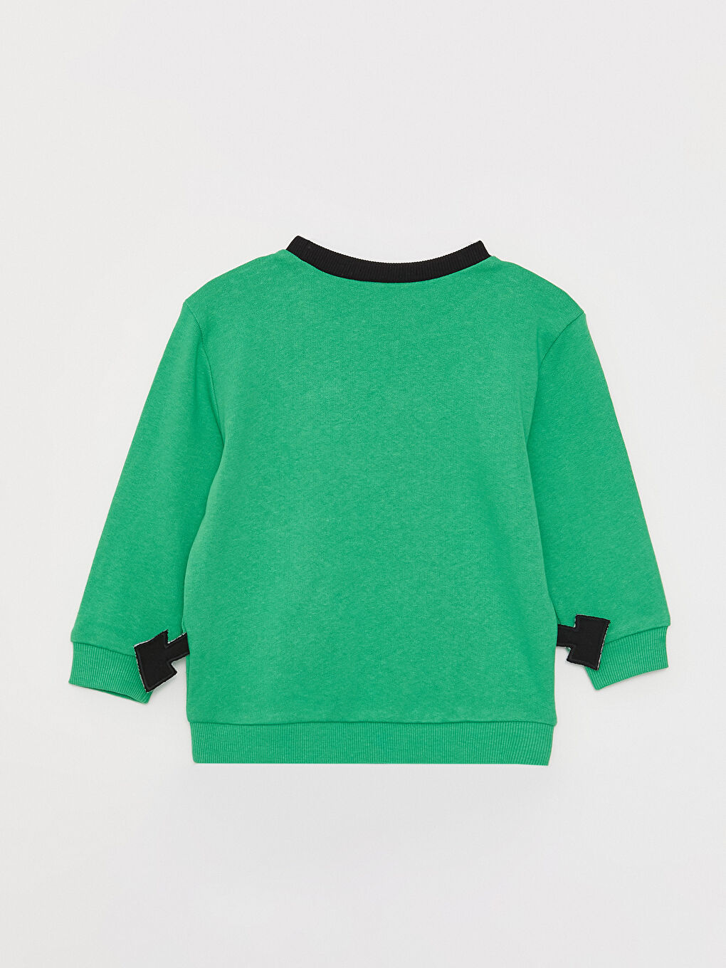 LCW baby H12 Crew Neck Printed Long Sleeve Baby Boy Sweatshirt -W2BJ97Z1-GE6