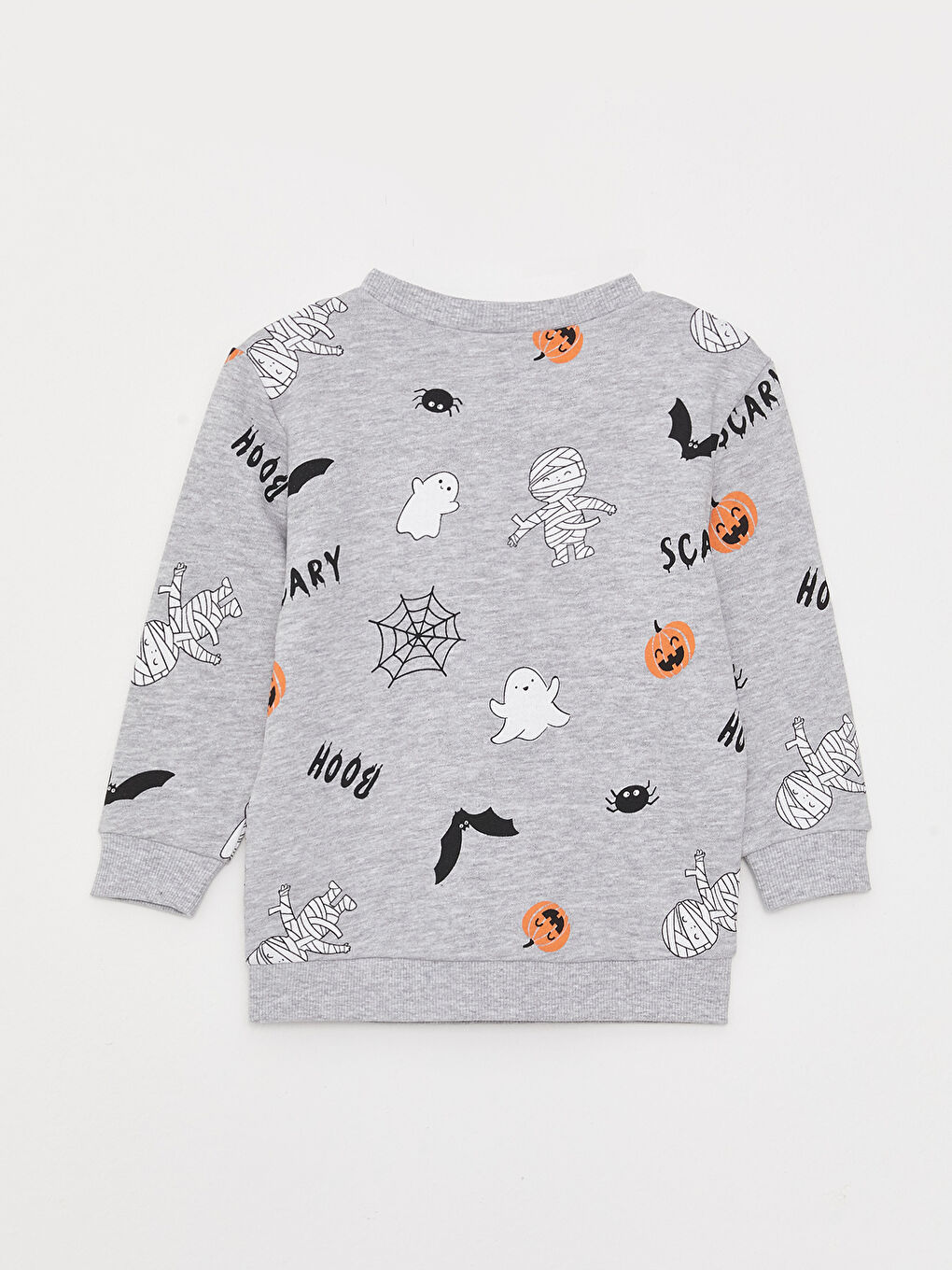 LCW baby H12 Crew Neck Printed Long Sleeve Baby Boy Sweatshirt -W2BJ98Z1-LRW