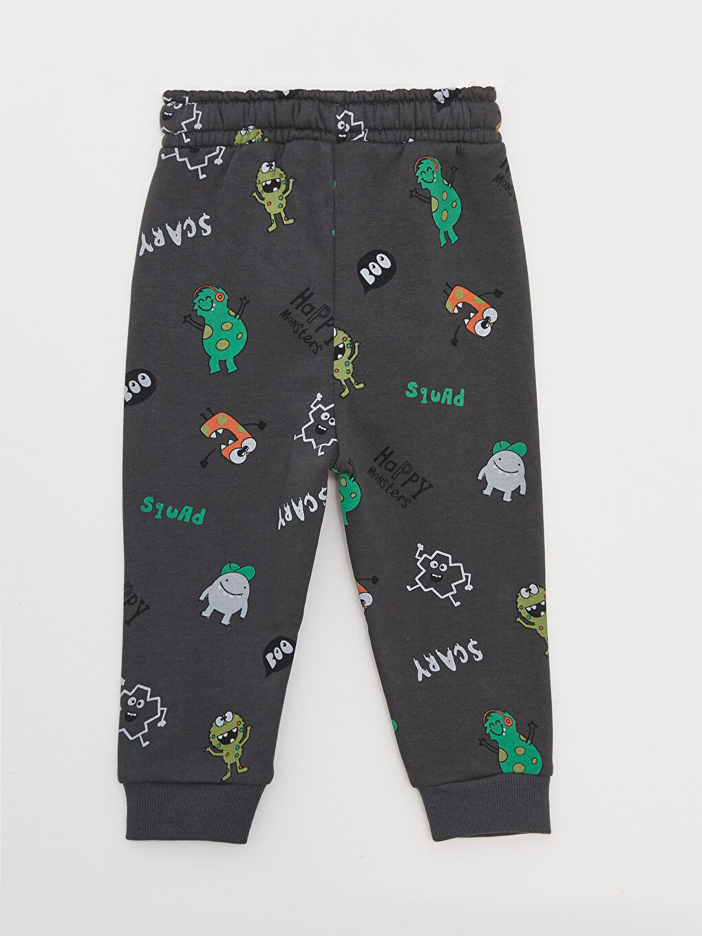 LCW baby H12 Printed Baby Boy Tracksuit Bottom with Elastic Waistband -W2BK00Z1-LQ9