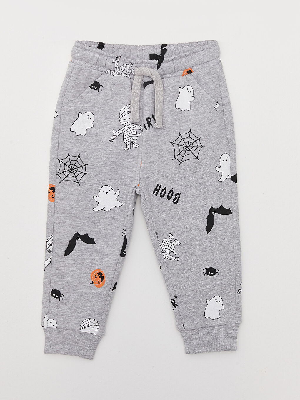 H12 Printed Baby Boy Tracksuit Bottom with Elastic Waistband -W2BK01Z1-LRW