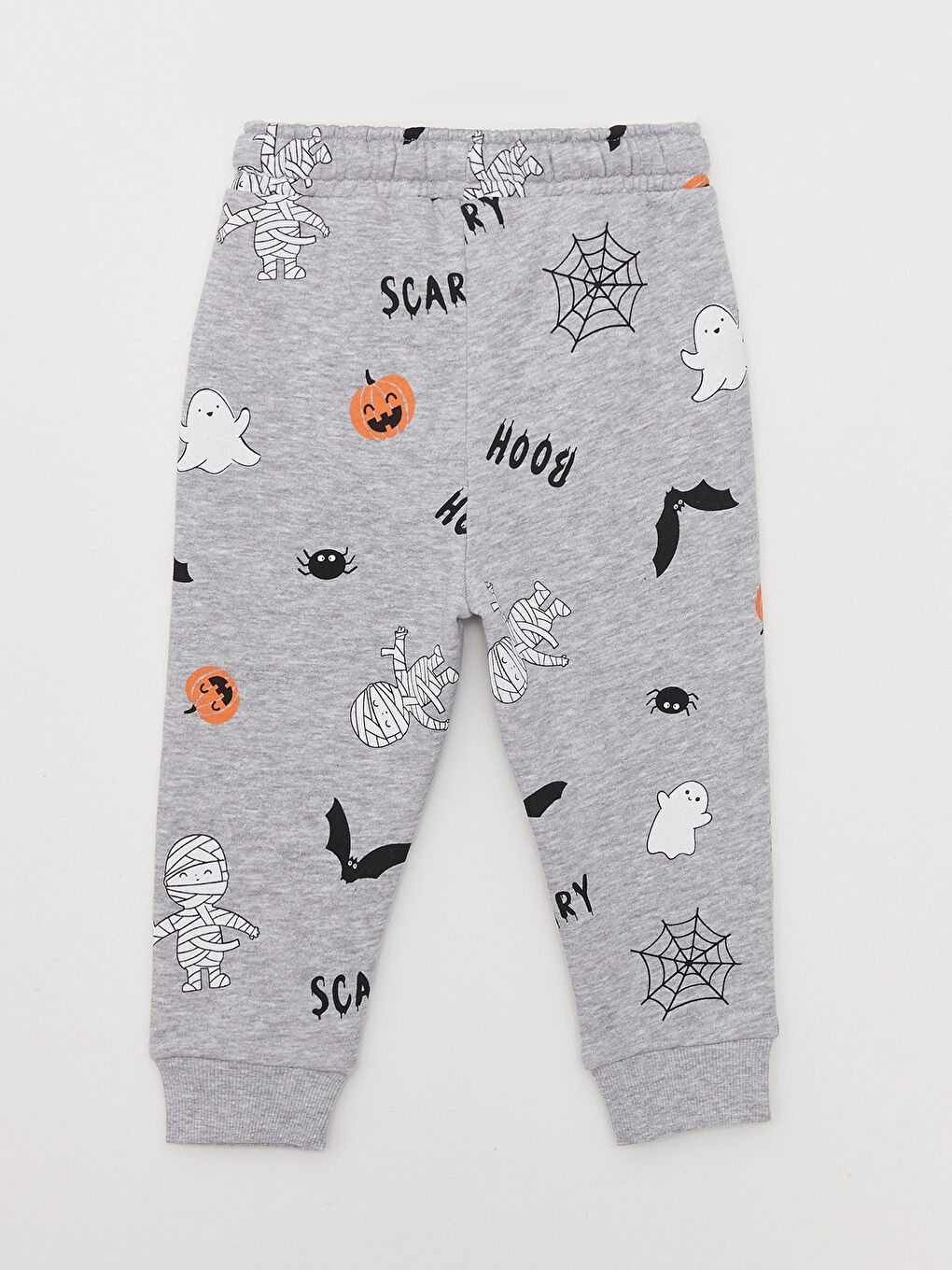 H12 Printed Baby Boy Tracksuit Bottom with Elastic Waistband -W2BK01Z1-LRW