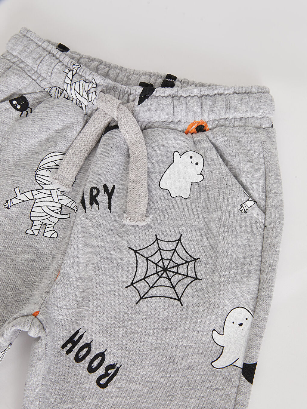 H12 Printed Baby Boy Tracksuit Bottom with Elastic Waistband -W2BK01Z1-LRW