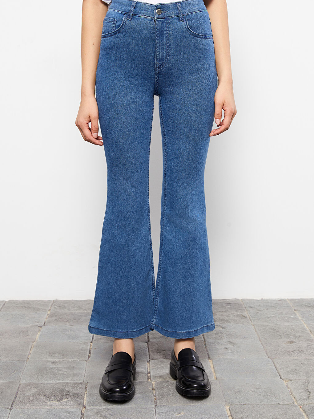 LCW ECO Mars Flare Women's Jeans -W2BK39Z8-311