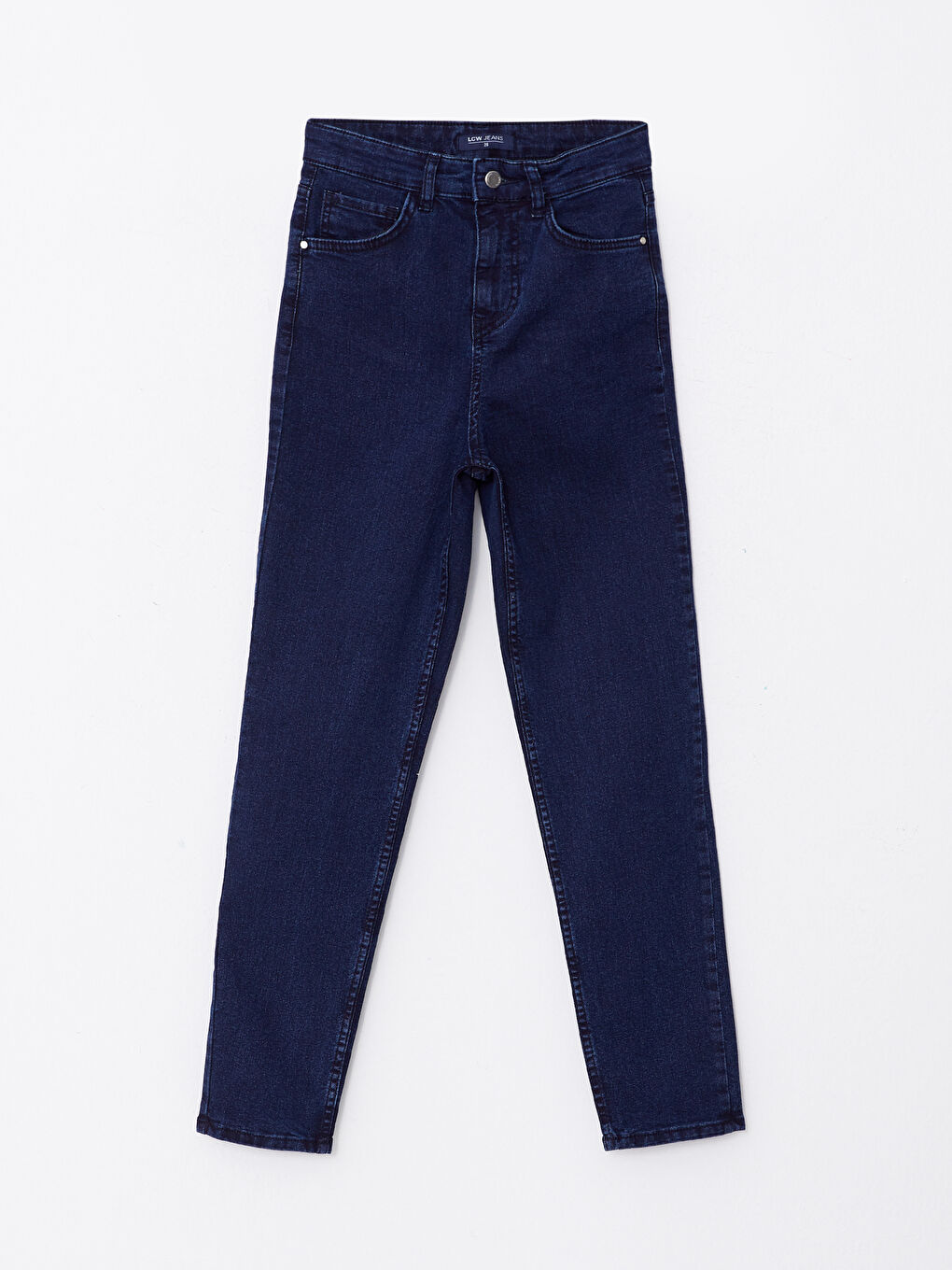 LCW ECO Women's Mom Fit Plain Jeans -W2BK41Z8-309