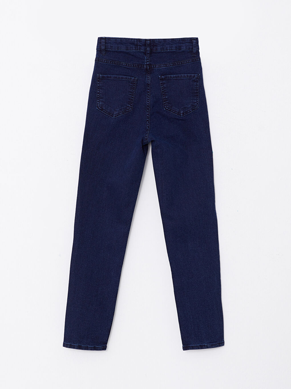 LCW ECO Women's Mom Fit Plain Jeans -W2BK41Z8-309