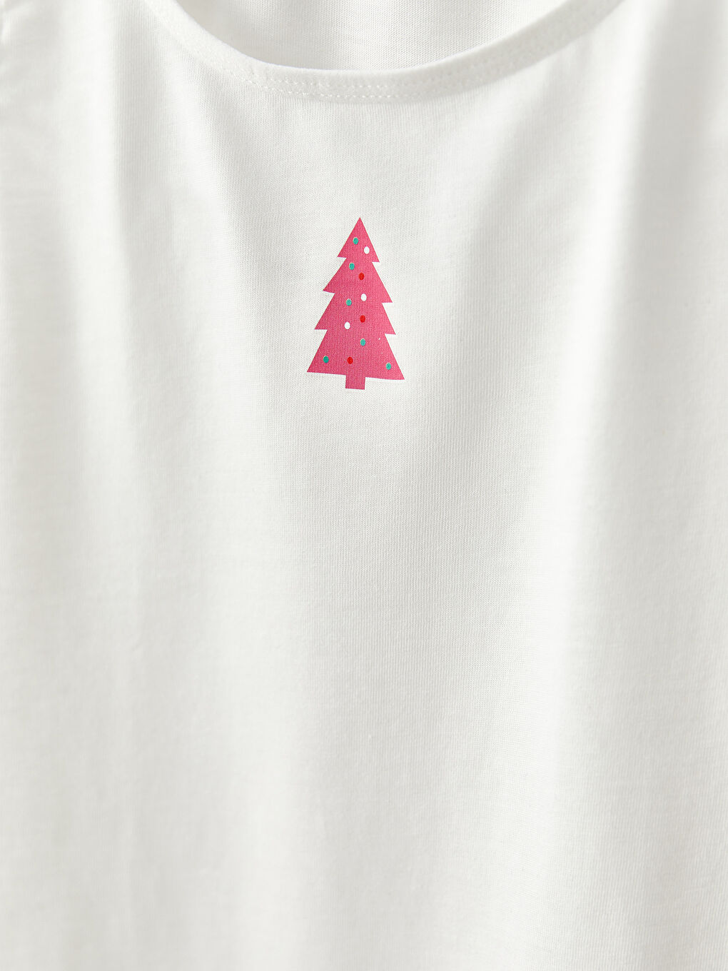 Crew Neck Printed Cotton Girl Singlet 2-Pack-4