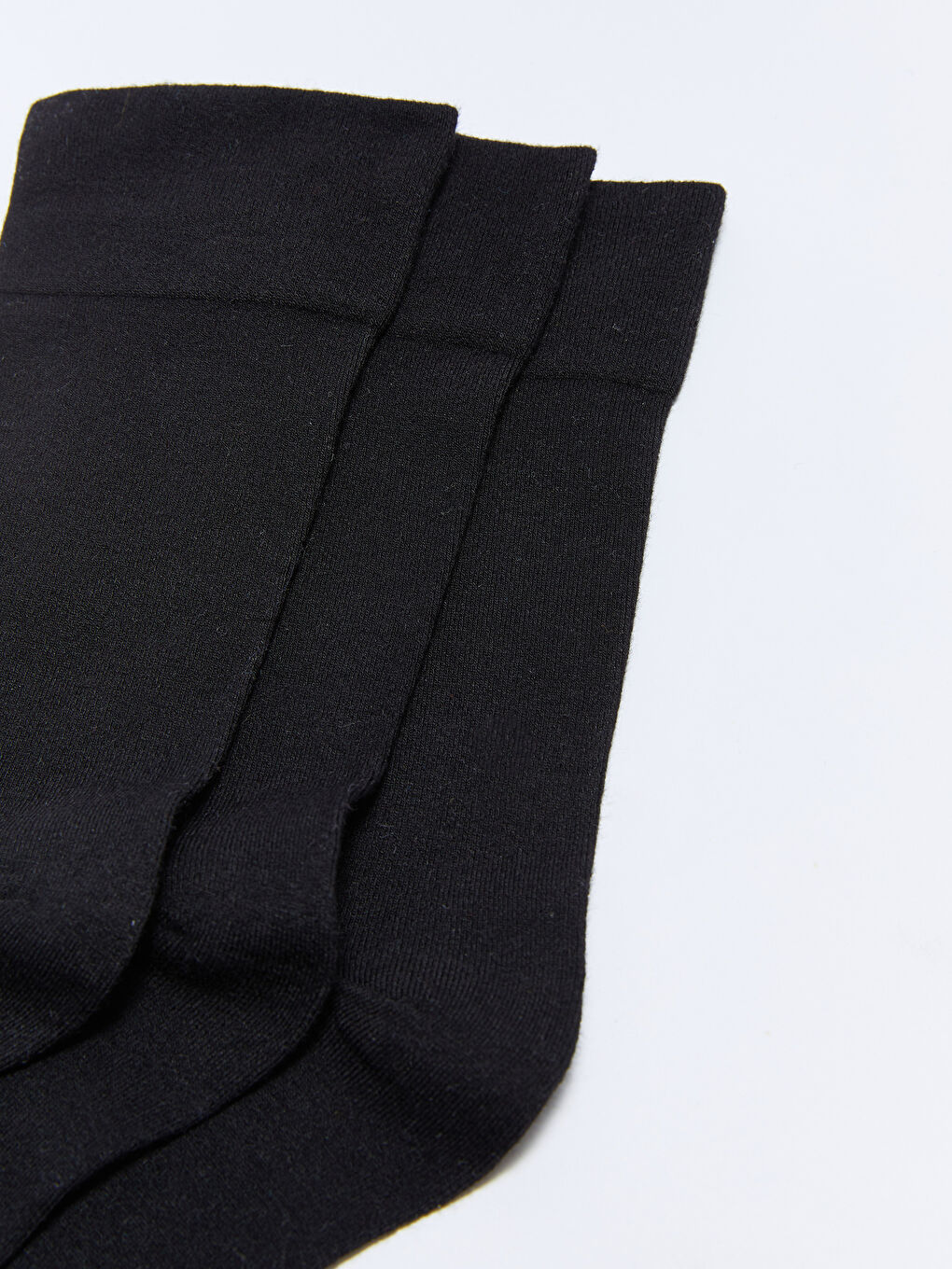 Siyah Erkek Bambu Soket Çorap 3'lü-2