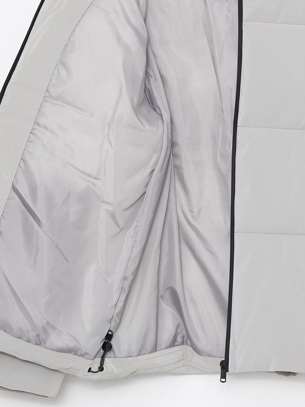 Standard Fit Funnel Neck Men's Coat-7