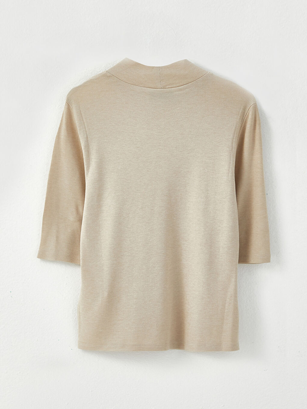 Žena BEŽ Majica kratkih rukava-6