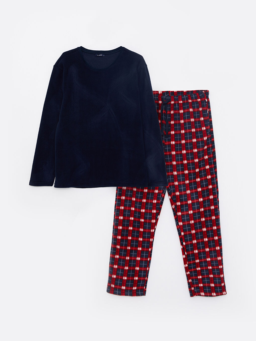LC WAIKIKI Standard Fit New Year Themed Men's Pyjama Set -W2BL76Z8-LSJ