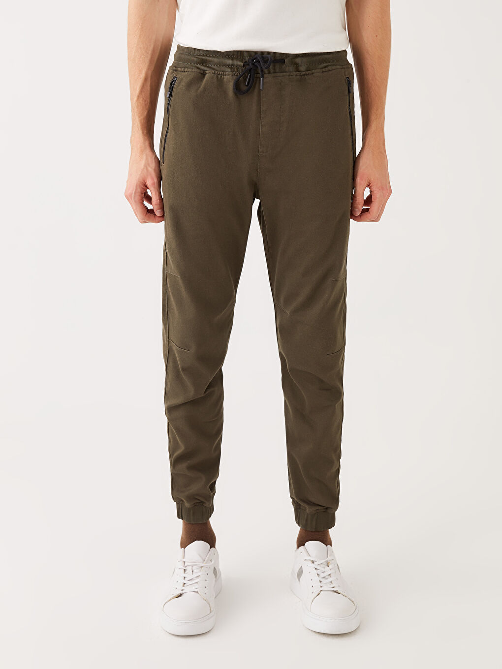 LCW Casual Haki Slim Fit Erkek Jogger Pantolon - 2