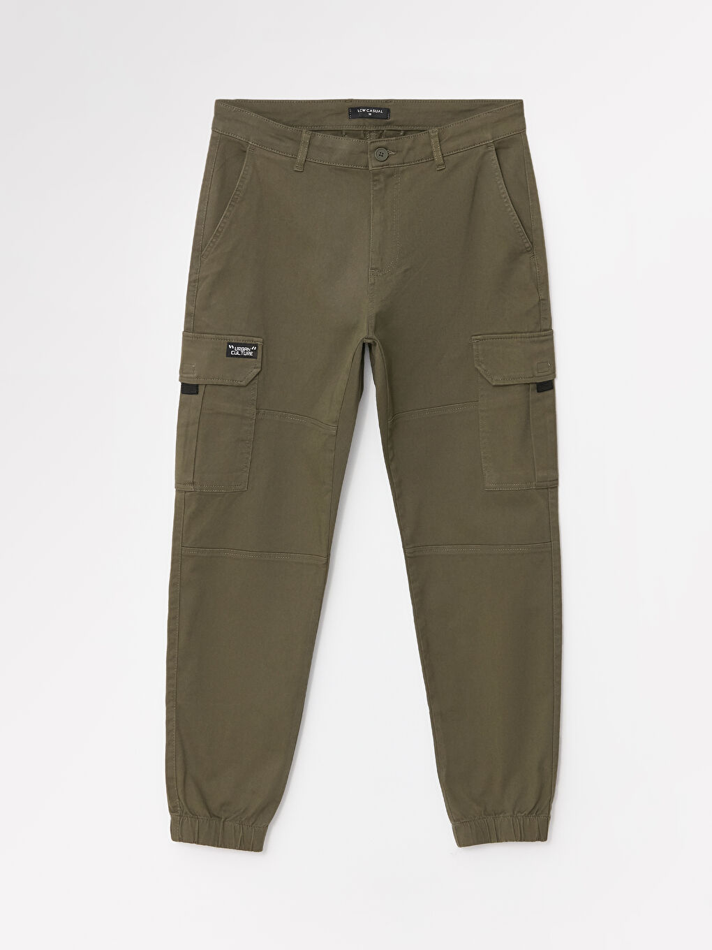XSIDE Standard Fit Twill Men's Cargo Trousers -W2BM44Z8-RFK