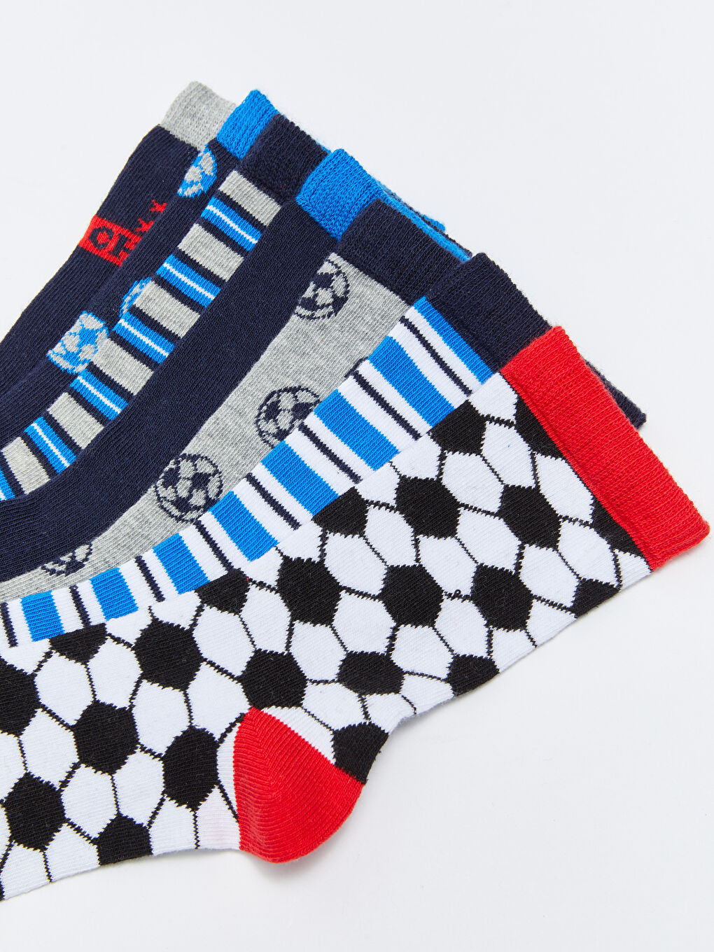 Patterned Boys' Ankle Socks 7 Pack -W2BM52Z4-K00 - LC Waikiki