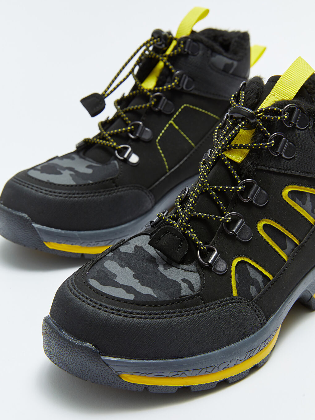 Antrasit Bağcıklı Erkek Çocuk Trekking Bot-2