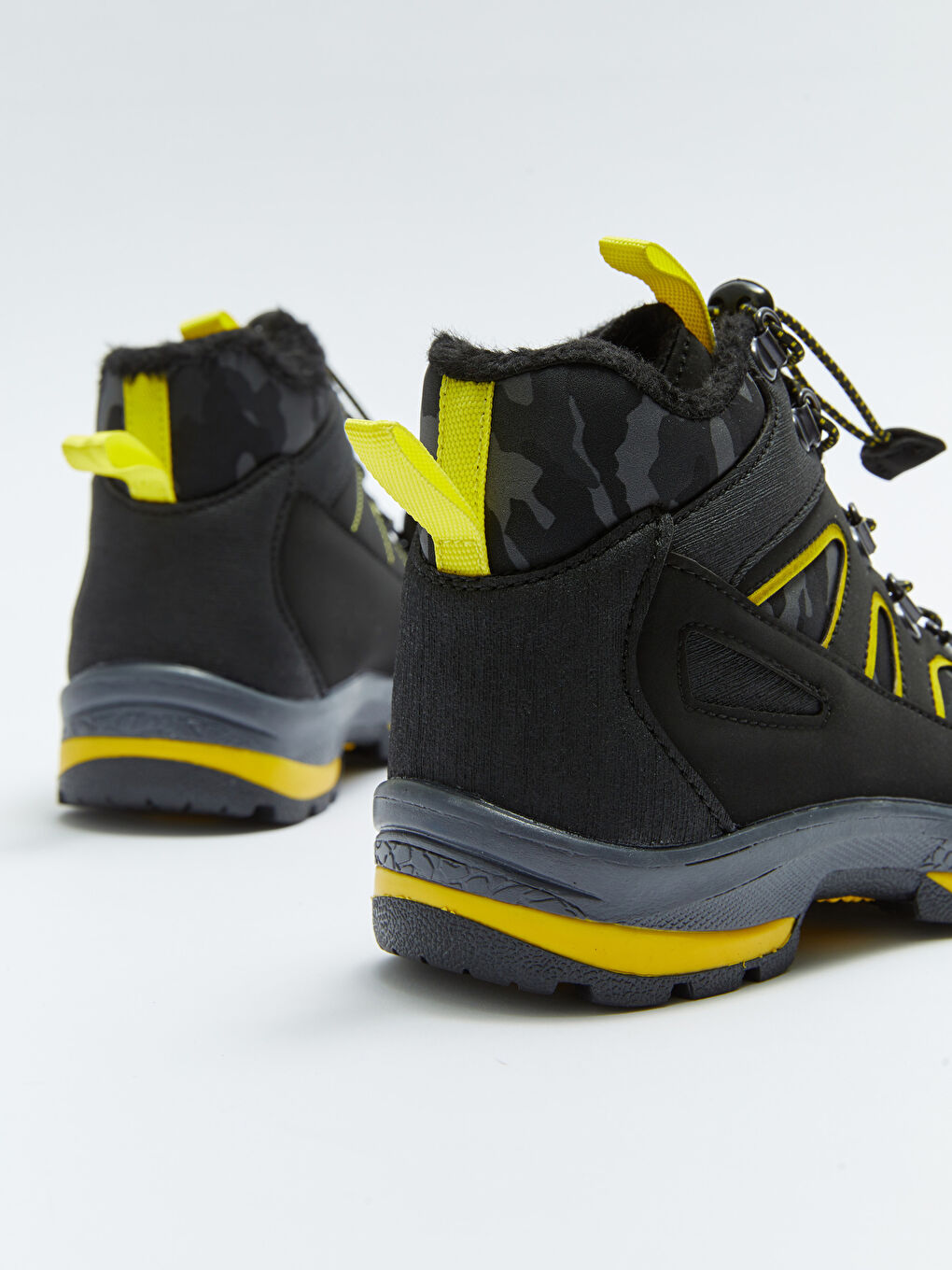 Antrasit Bağcıklı Erkek Çocuk Trekking Bot-4