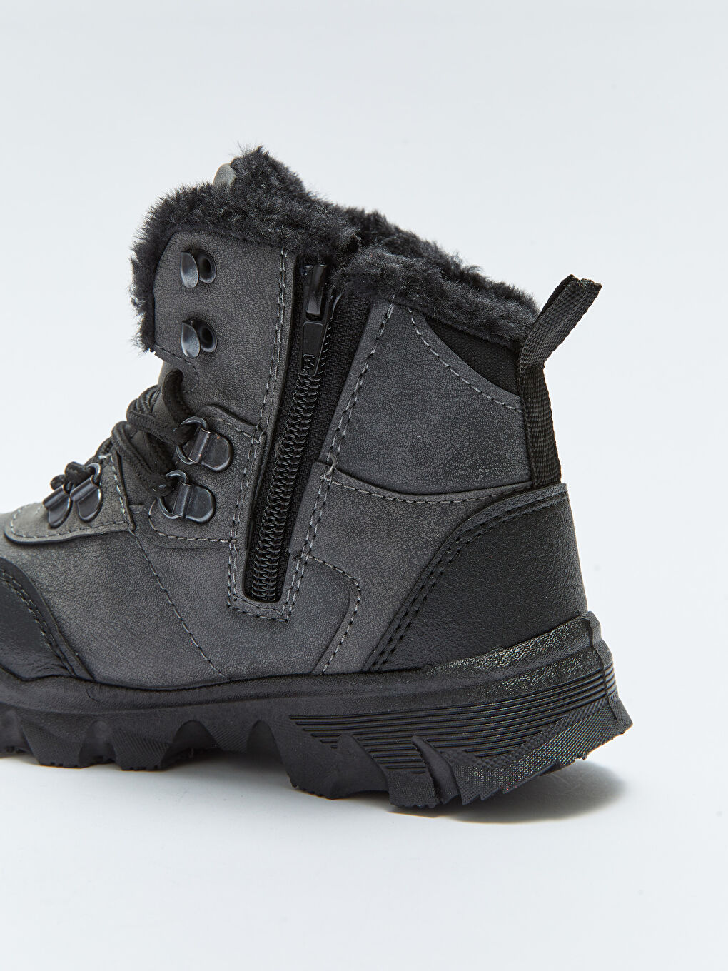 Треккинговые ботинки на шнуровке для мальчиков-5