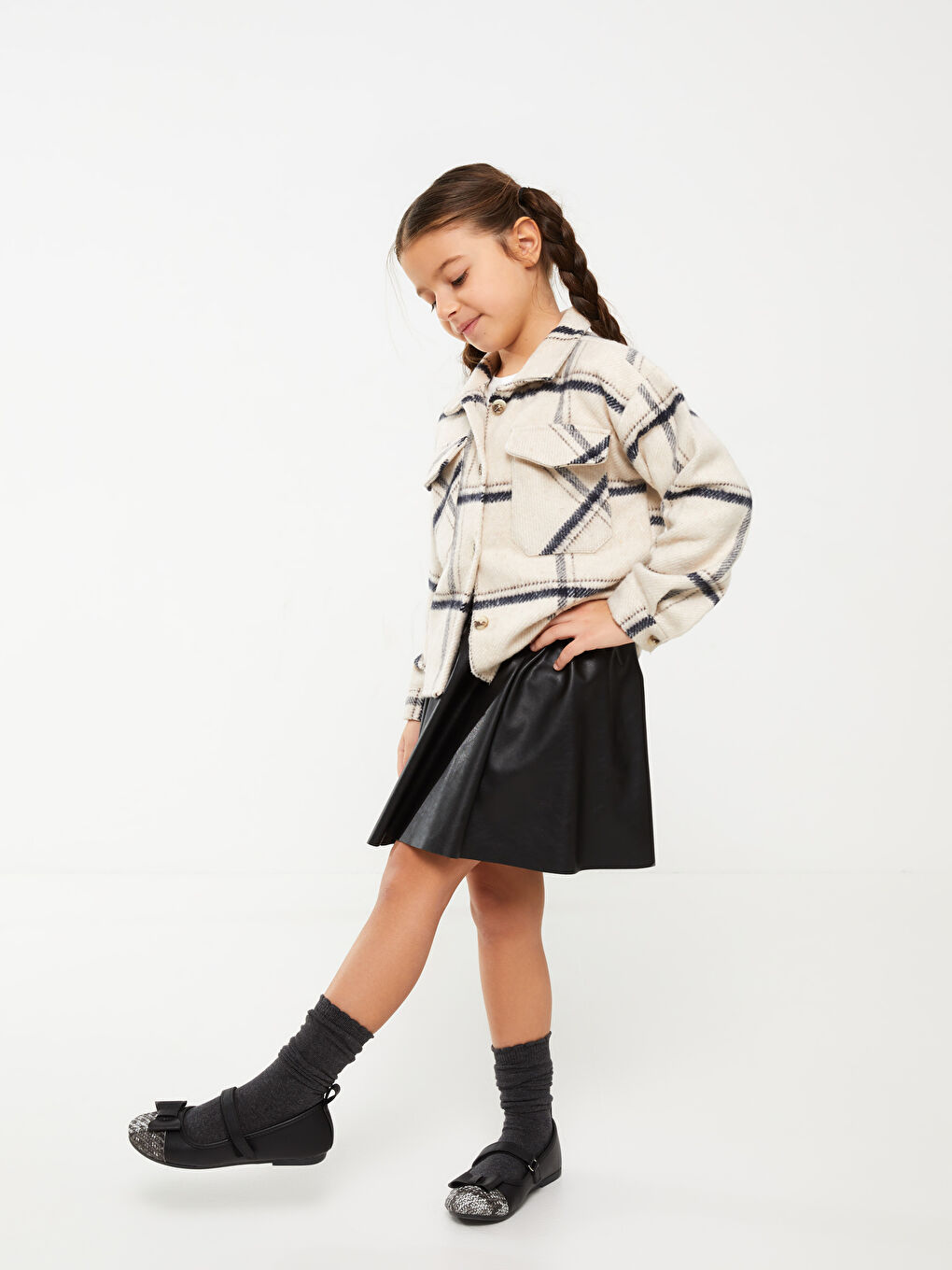 LCW Kids جاكيت بأكمام طويلة للبنات -W2BN52Z4-LLX