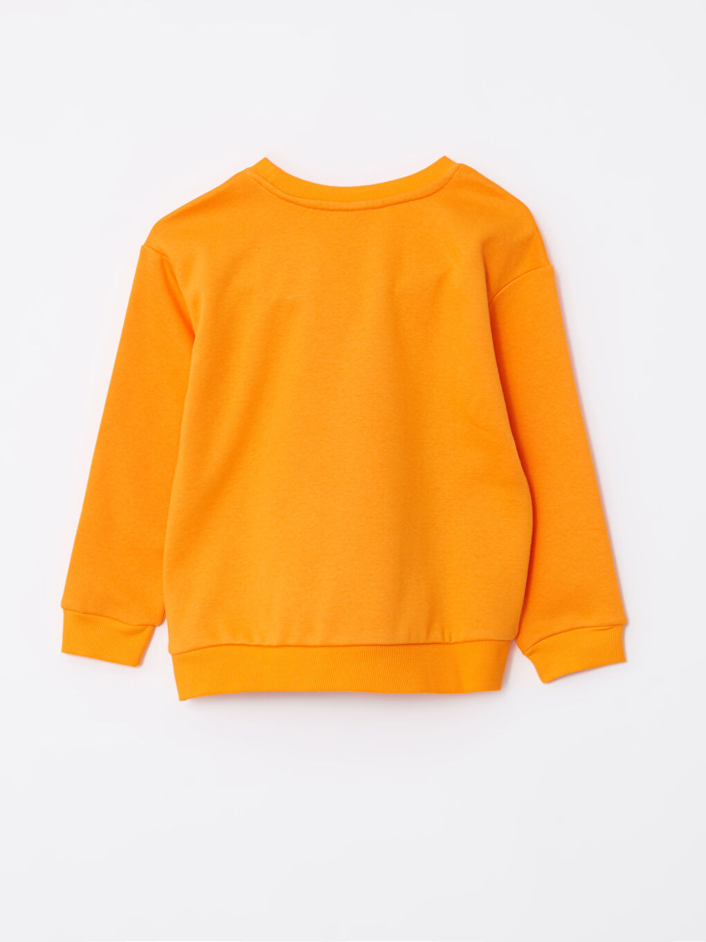 Crew Neck Printed Long Sleeve Girls' Sweatshirt -W2BN68Z4-FKV