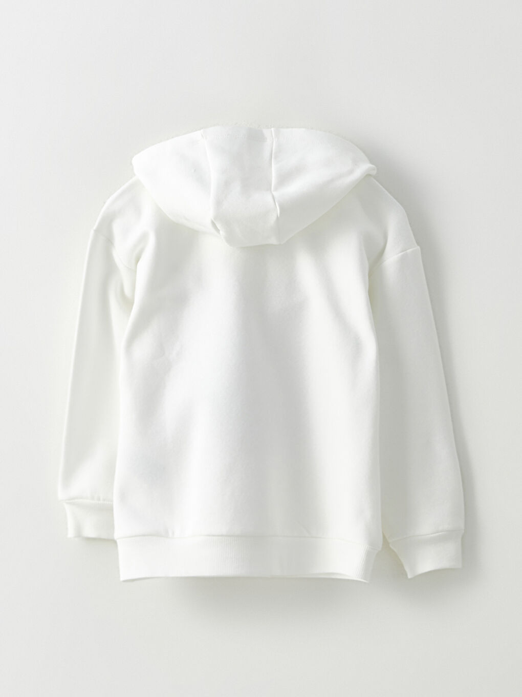 LCW Kids Hooded Printed Long Sleeve Girls' Sweatshirt -W2BN70Z4-R9J