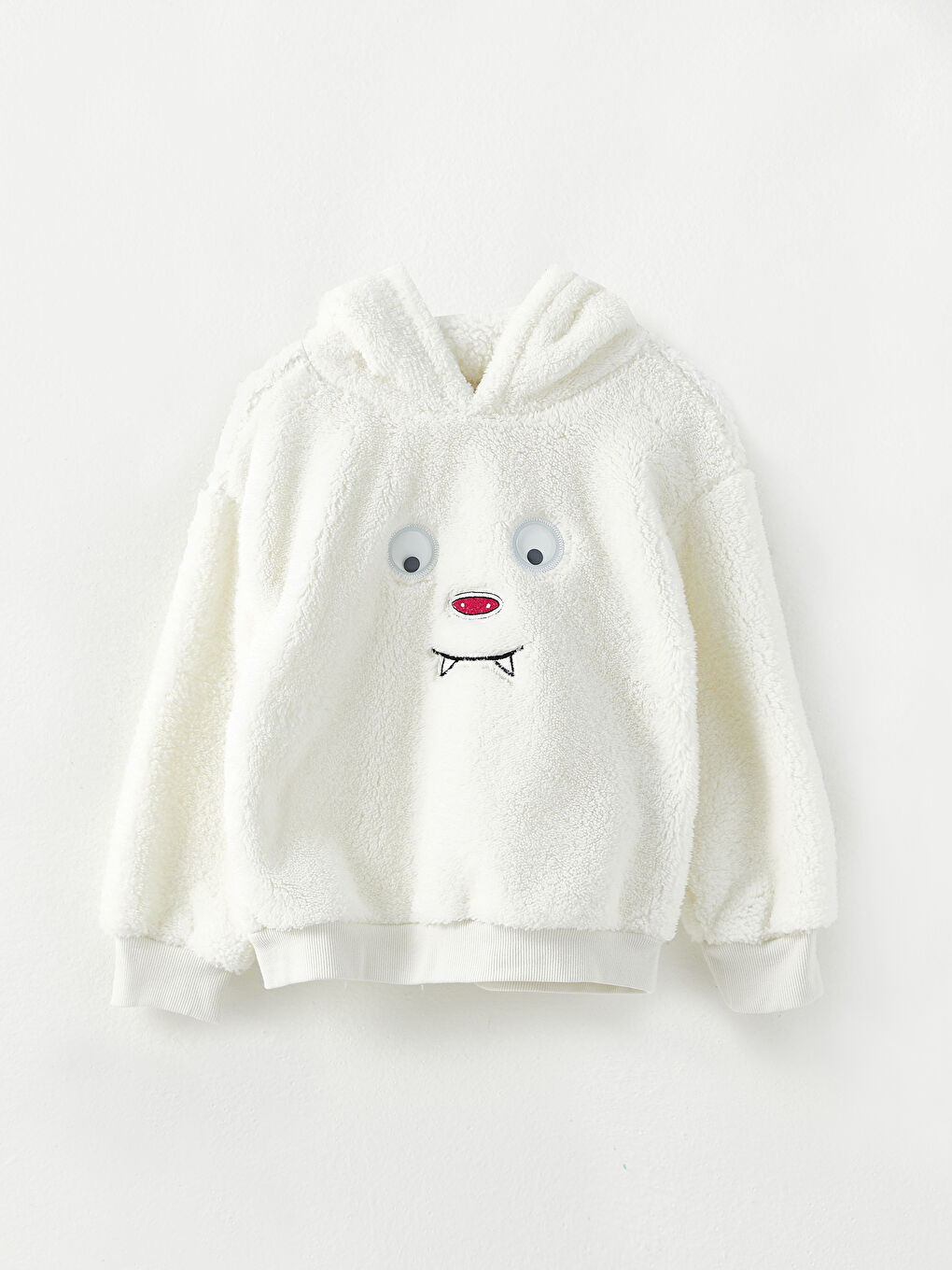 LCW Kids Kapuzensweatshirt Bestickt Langarm Plüsch Mädchen Sweatshirt -W2BN71Z4-R9J