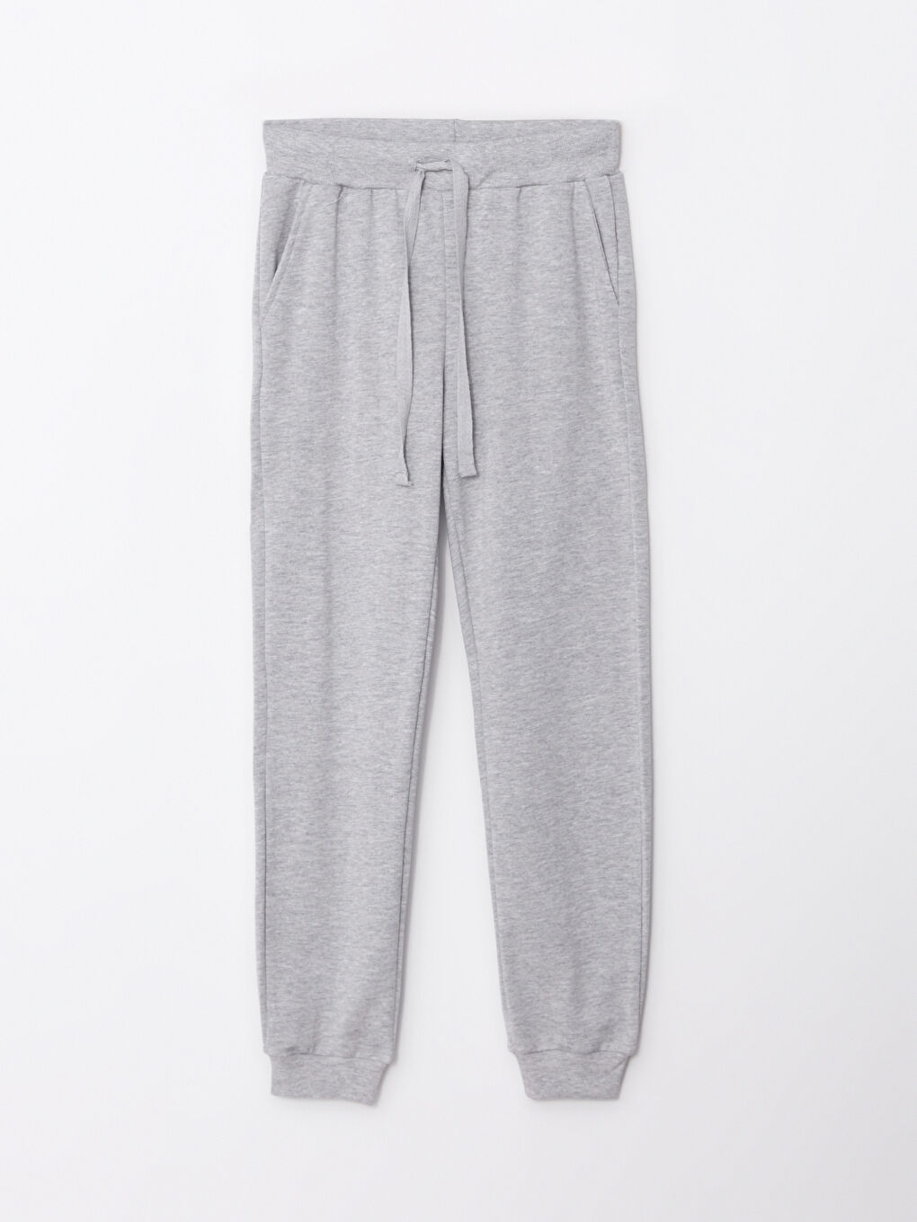 بنطلون رياضي بخصر مرن وجيوب عادية للسيدات-5