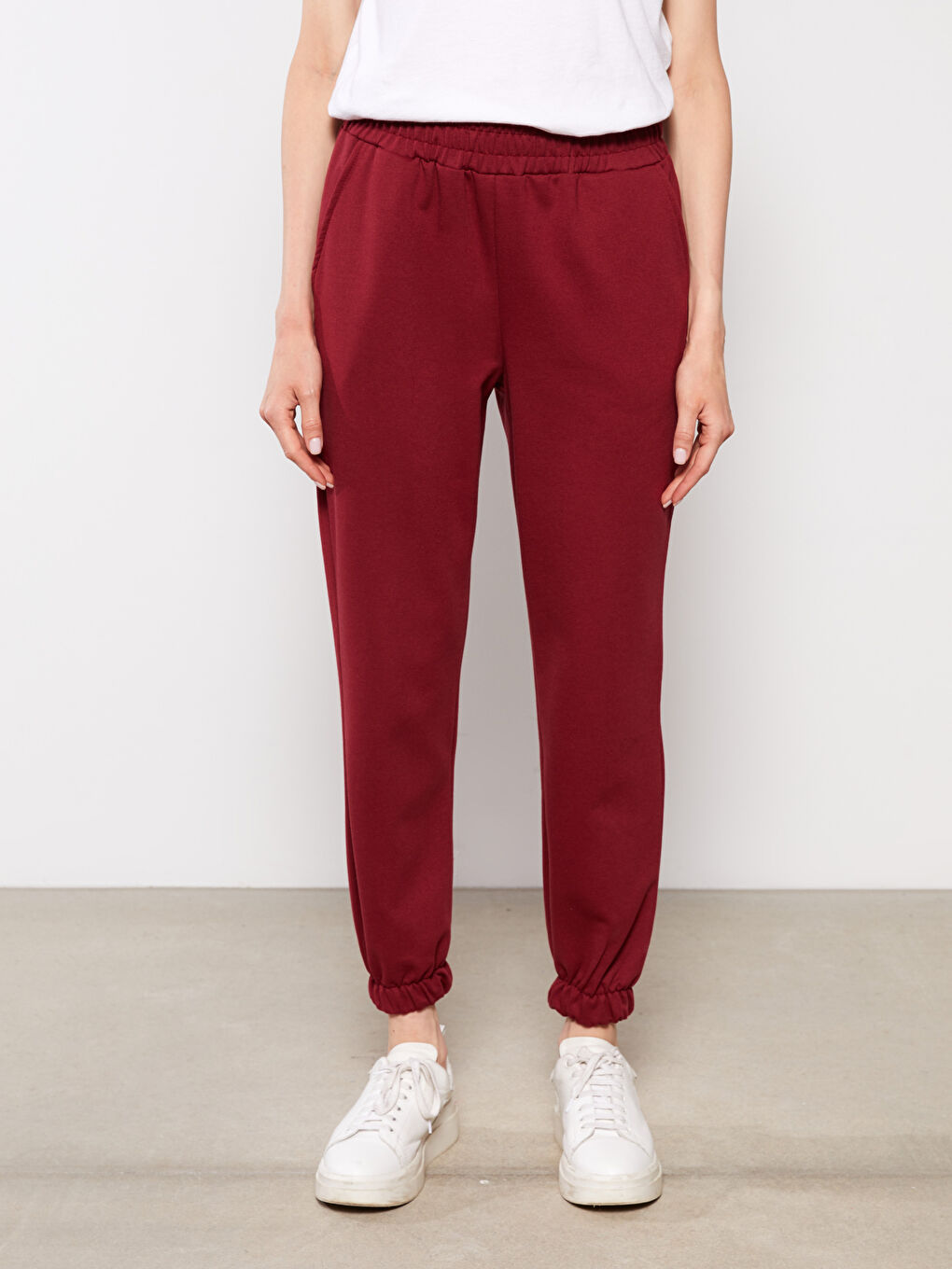 LCW ECO Damen Jogginghose mit elastischem Bund und schlichtem Design -W2BN82Z8-RP0