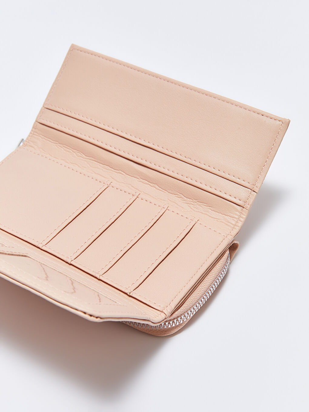 Women's Leather Look Multi-Compartment Wallet-2