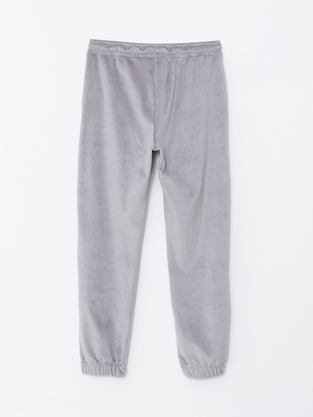 Pantaloni de Trening Jogger de Damă din Catifea cu Talie Elastică-7